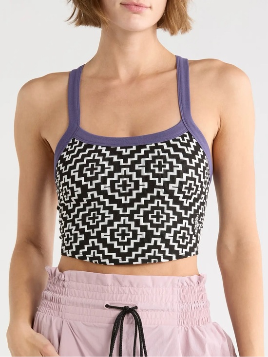FP Movement by Free People Other - Free People Movement All Clear Purple-Trim Black/White
Geometric Crop Tank Top